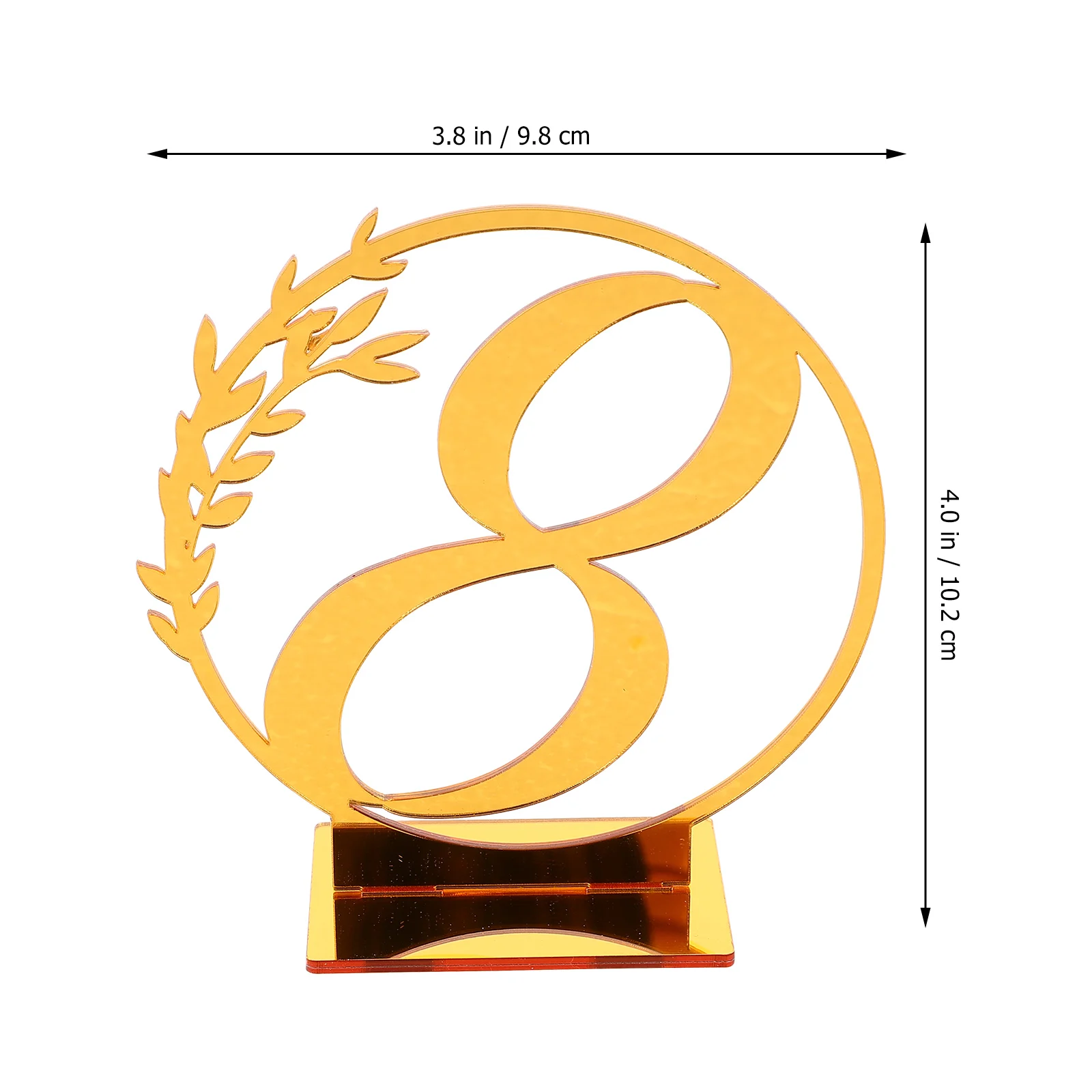 

15pcs Acrylic Wedding Table Number Signs Elegant Restaurant Decor Reusable Seat Cards Modern Banquet Party Supplies