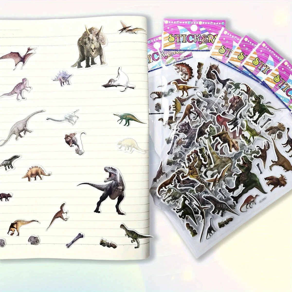 

10 шт. наклейки с динозаврами 3D пухлые наклейки с динозаврами для сувениров на тему Юрского периода награды больше 3D пухлые наклейки ZSY