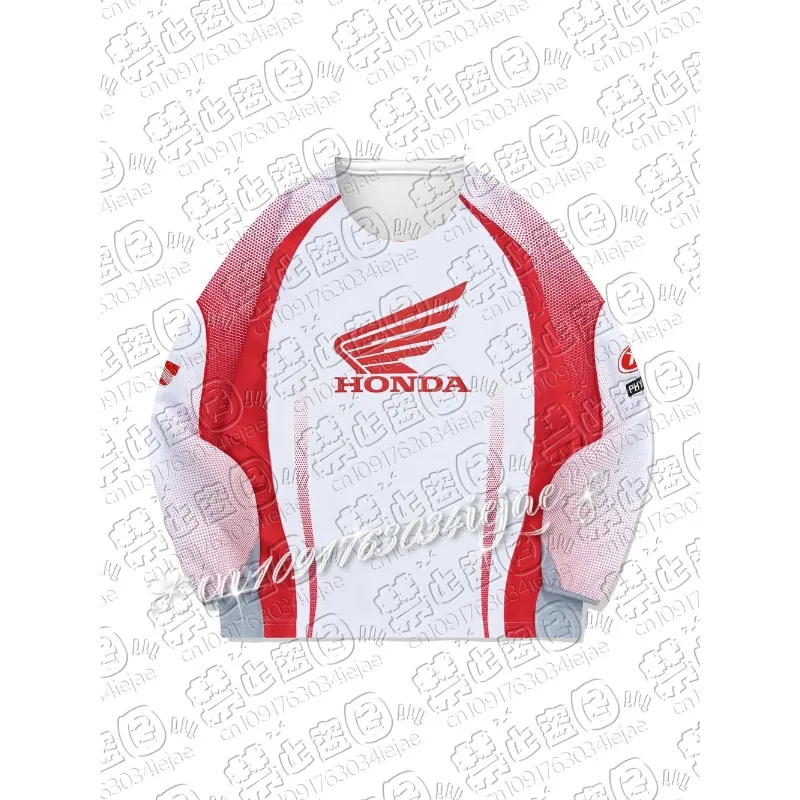 هوندا دراجة نارية جيرسي موتو سباق فريق قميص السائق ركوب الخيل والعتاد ملابس رياضية عادية الشارع الشهير المصنع الرسمي سباق الأعلى #3