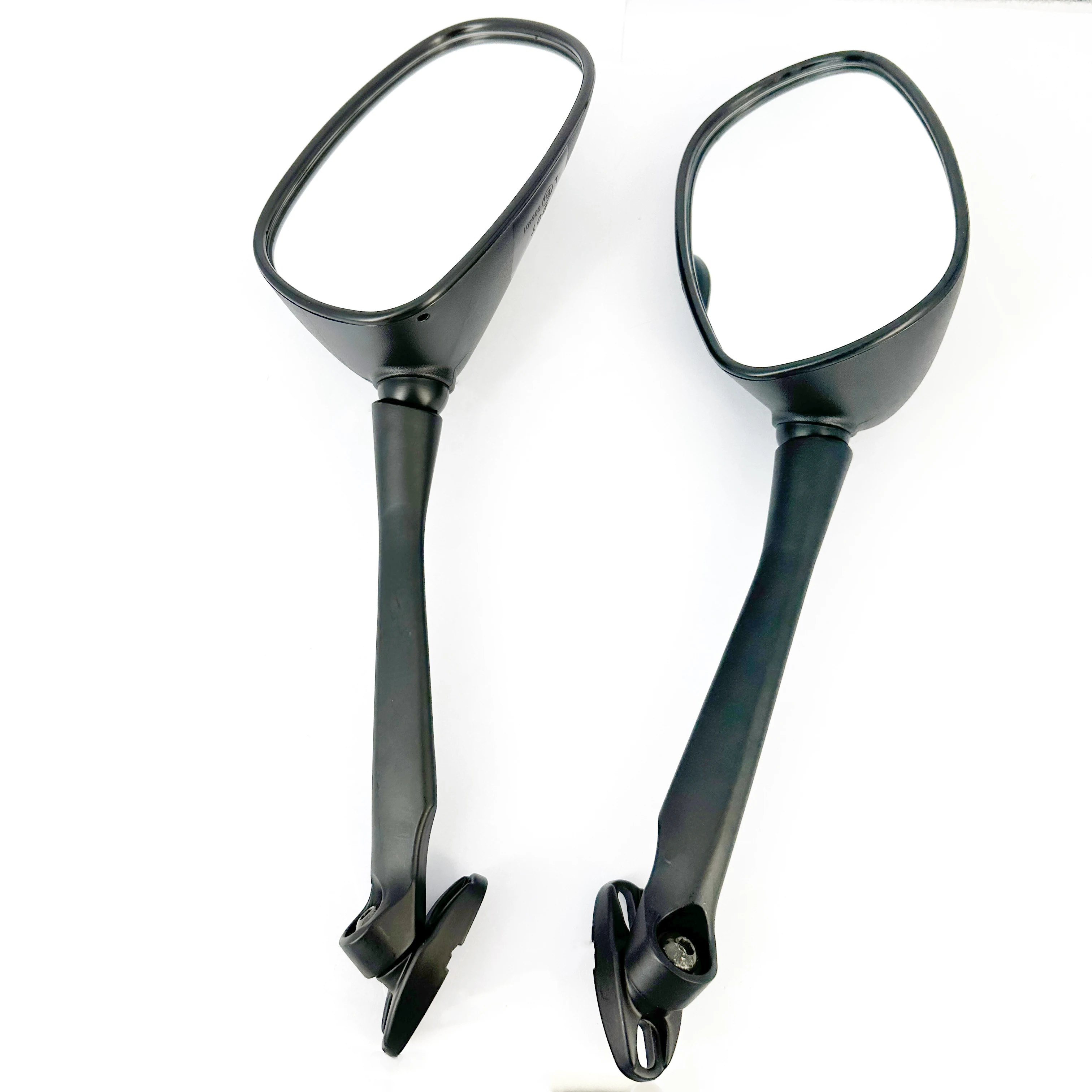 2Pcs Motorcycle Rearview Mirror Side Mirrors Accessories for Honda CBR250 R 2010-2018 Black ABS Plastic Rearview Mirrors