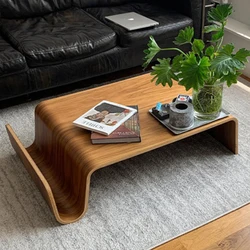 Japanese Ash Solid Wood Coffee Table Modern Household Tatami Tea Table Creative Simple Design Low Table for Living Room