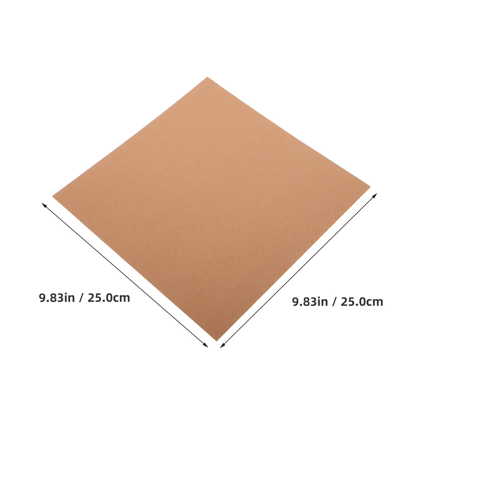 50Pcs Drawing Paper Thick Double Sided Kraft Sheets for Painting DIY Craft Activities Art Supplies for
