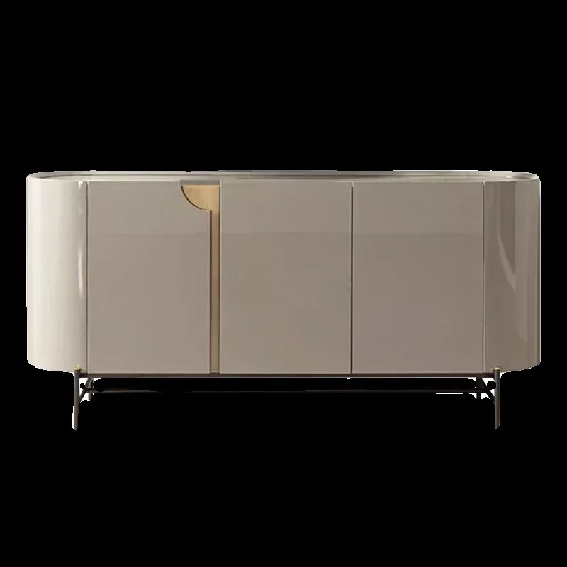 

Современный простой боковой шкаф, итальянский свет, роскошный минималистичный высококачественный настенный шкаф для хранения в гостиной