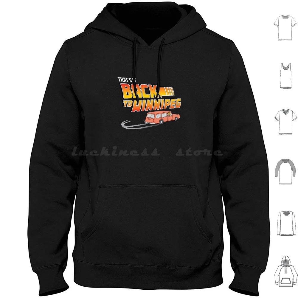 That's It Back To Winnipeg Simps0nszzz Hoodie Cotton Long Sleeve Funny Homer Meme Bart Homer Tv 90s Lisa Cartoon Maggie Marge