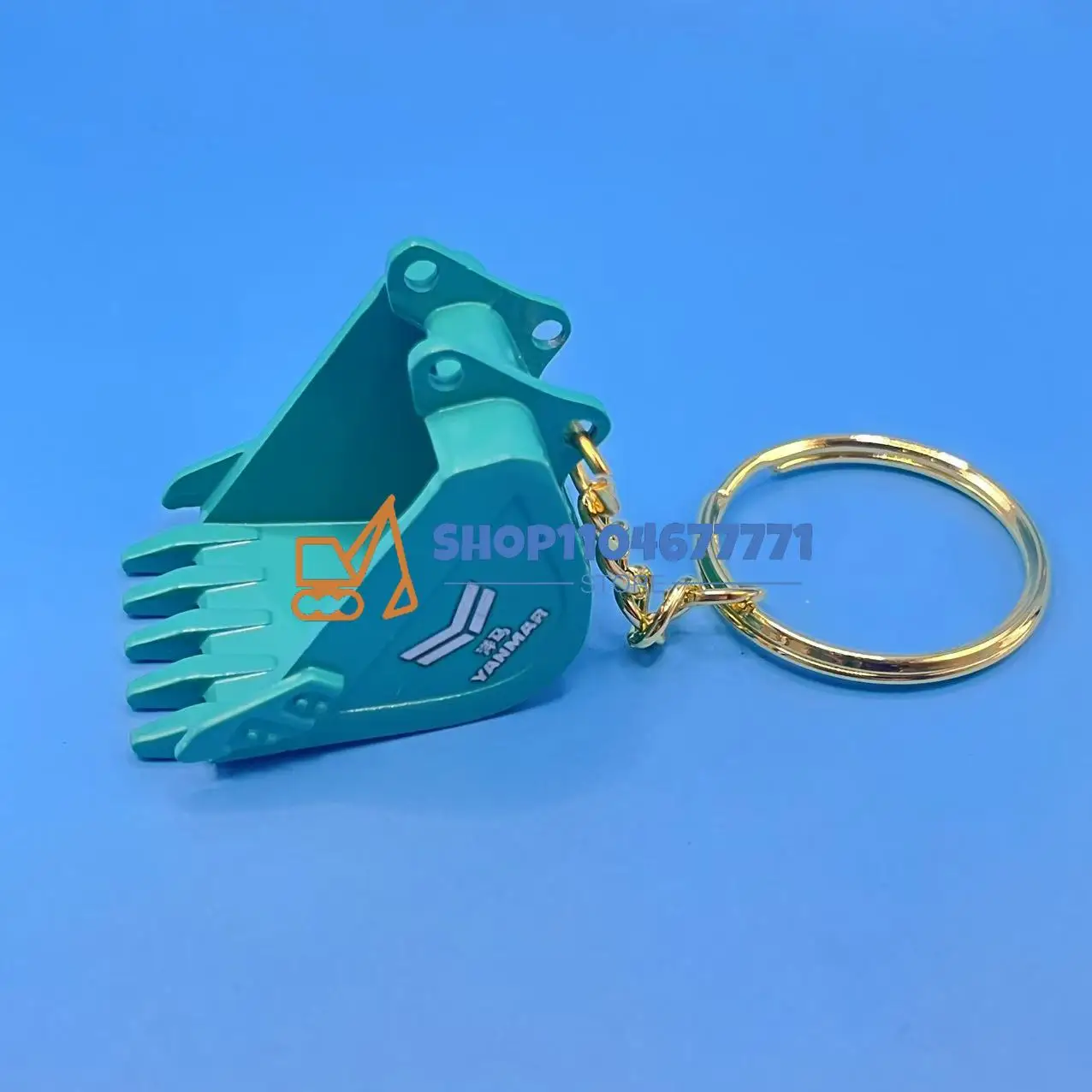 2 шт. 301 52160 ключ зажигания для нового экскаватора Yanmar, грейдер, бульдозер с открывалкой для бутылок, брелок для ключей, копающее ведро, брелок