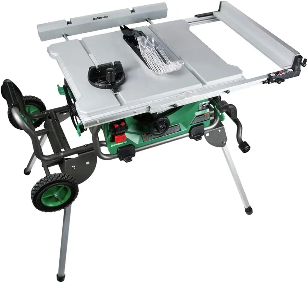 

Table Saw 10-Inch Blade 35-Inch Rip Capacity Fold & Roll Stand 8 x 13/16-Inch Dado Capacity C10RJS