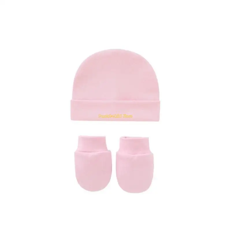 WXTD однотонные весенне-осенние летние однослойные варежки, носки, теплая шапка-бини