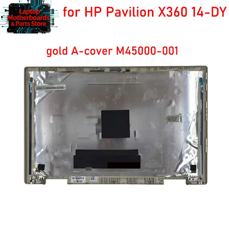

M45000-001 Золотистая задняя крышка (A-крышка) для HP Pavilion X360 14-DY TPN-W146, оригинальная, новая