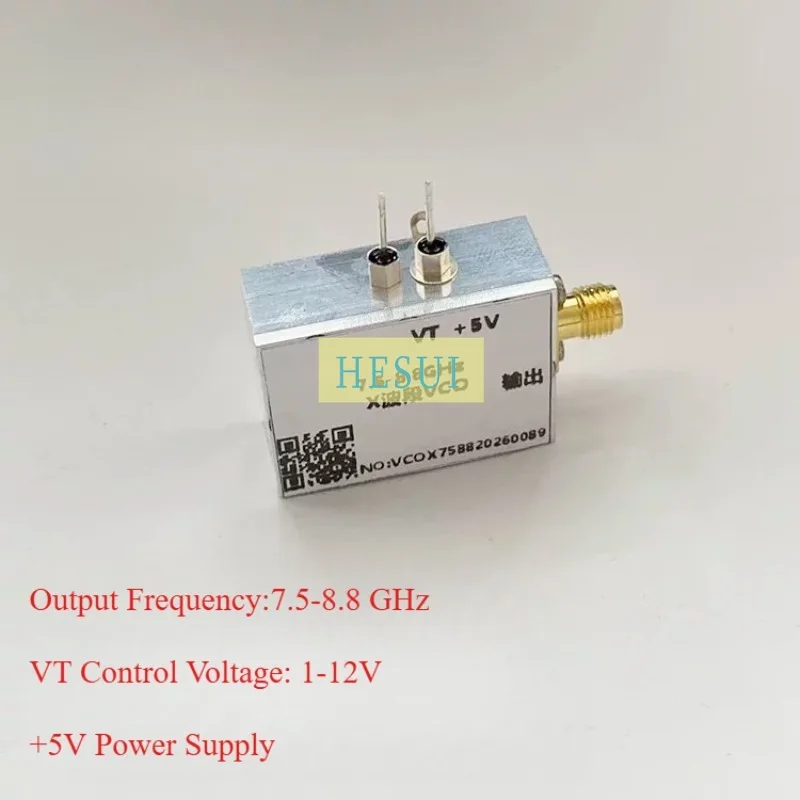 7.5-8 VCO, RF VCO point frequency output, simple high frequency signal source voltage control