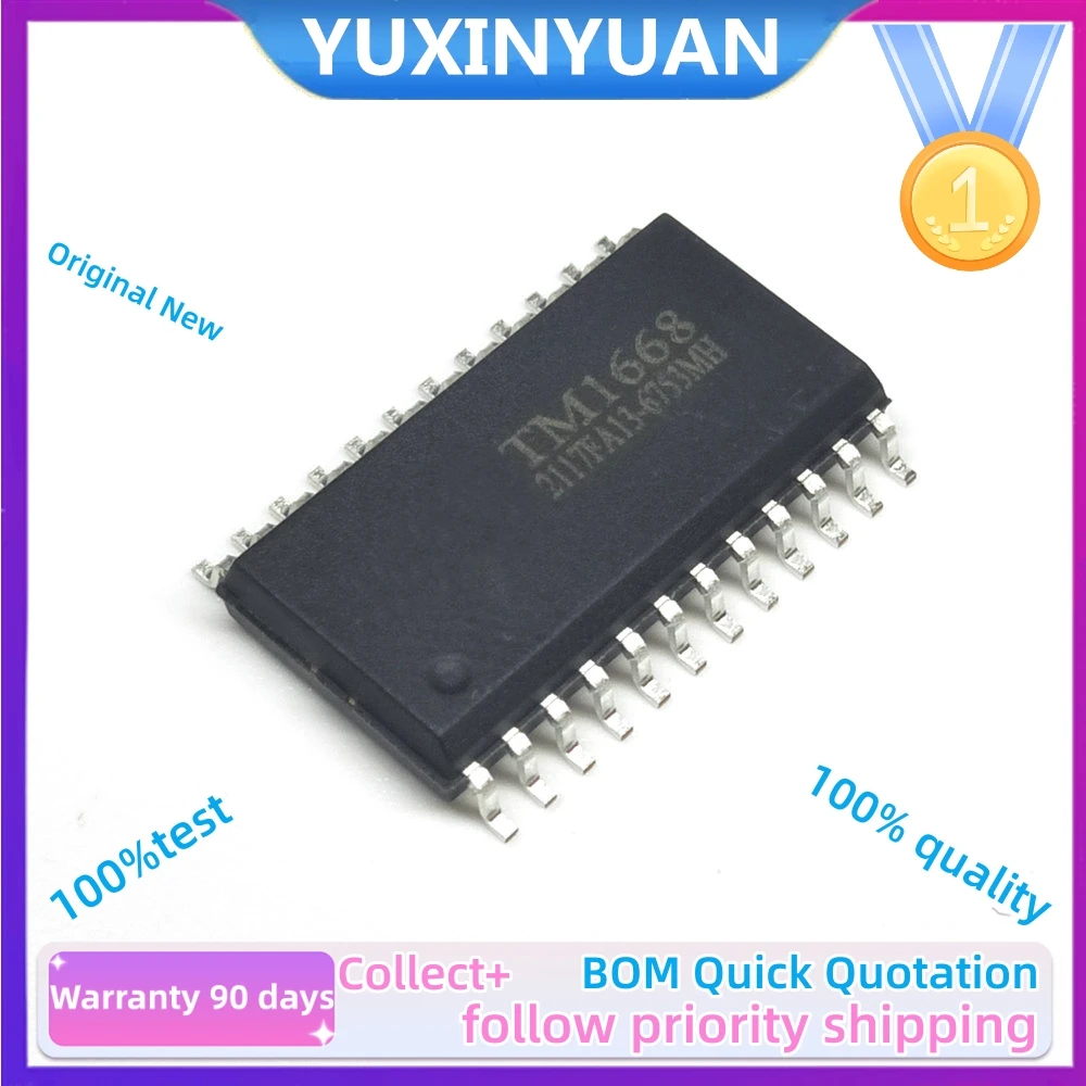 10PCS/LOT 100%NEw Original  TM1640B TM1640 TM1668 TM1628 TM1620 TM1639 NEW IC IN STOCK YUXINYUAN 100%Test 