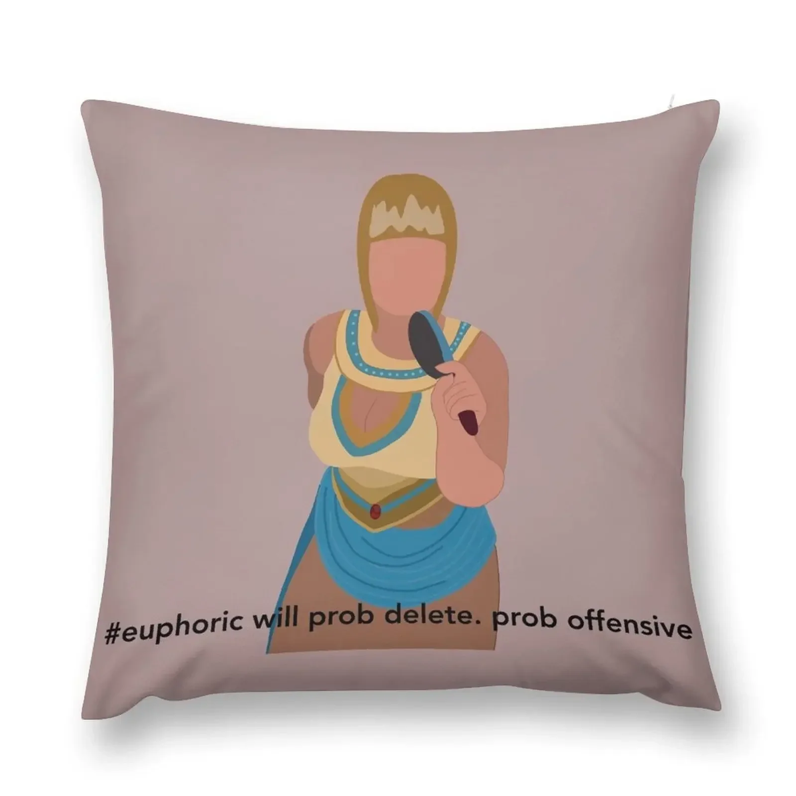 trisha paytas king tut Throw Pillow Sofa Pillow Cover Cushions For Decorative Sofa Christmas Pillowcase pillow