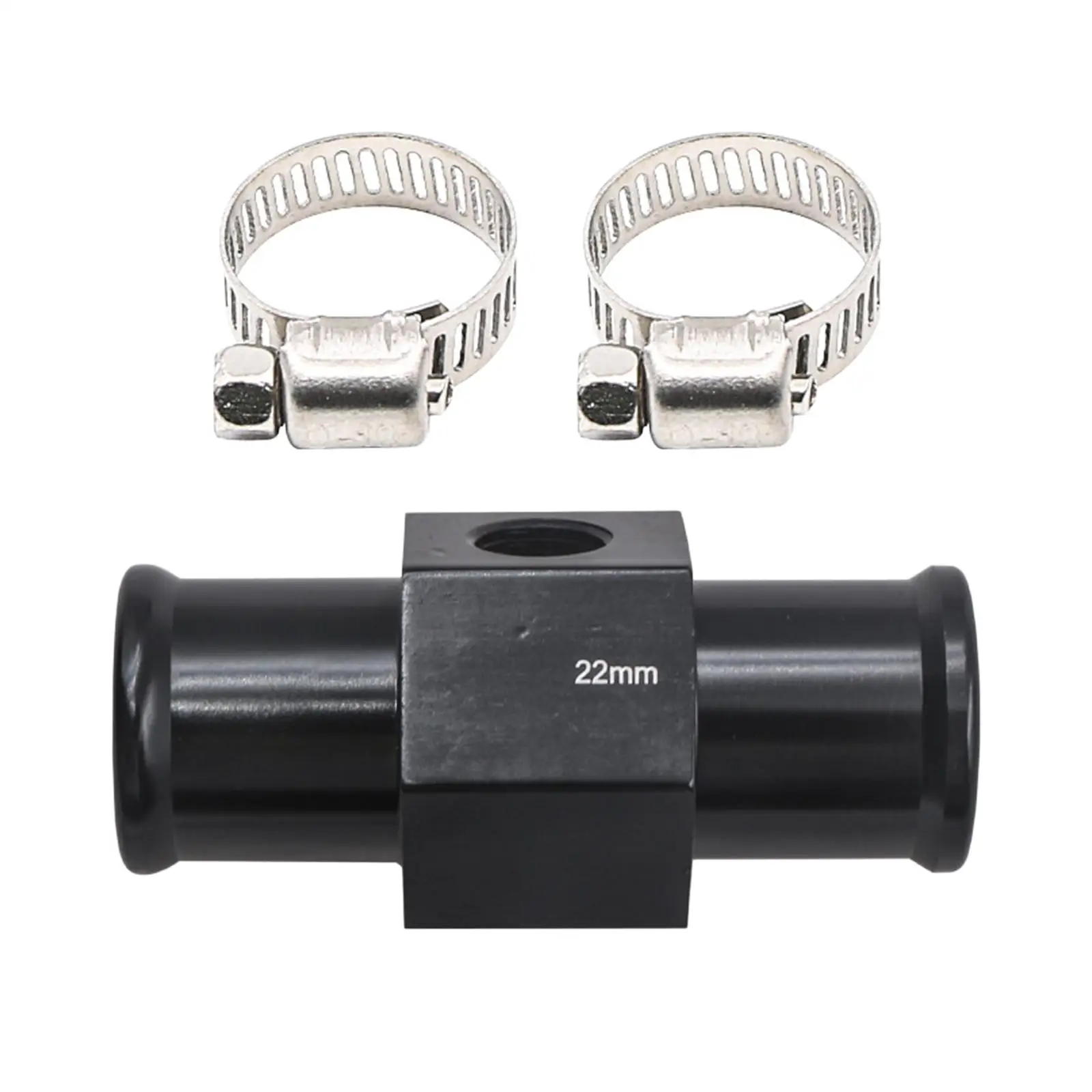 

High-density Aluminum Alloy Temperature Gauge Meter Adapter Tee Connector Pipe for Motorcycle Cooling System Upgrades