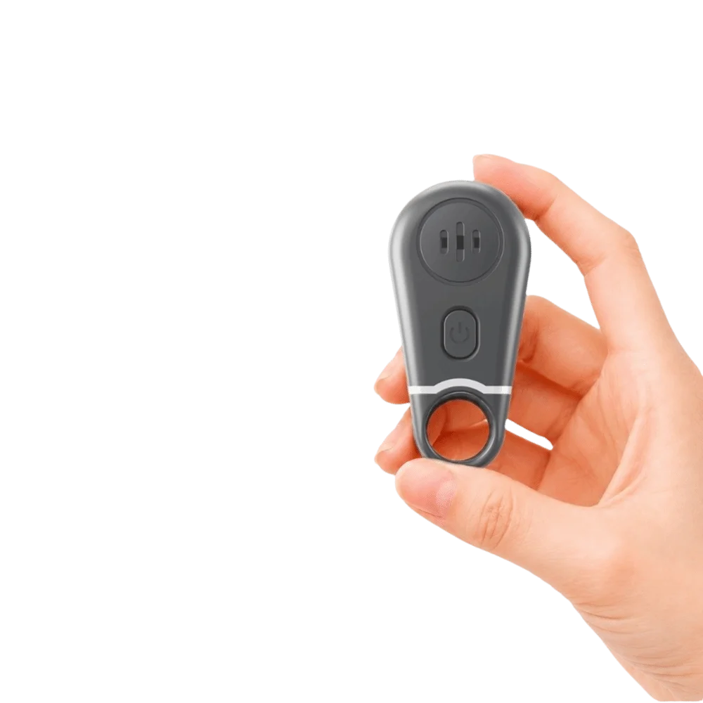 Portable Personal Safety Alarm High-Decibel Loud Siren Keychain Alarm LED Flashlight Lightweight Emergency Alarm