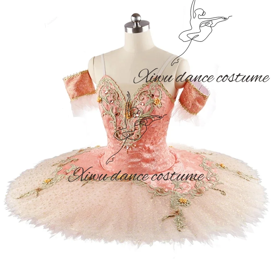 2025 nuevo vestido de ballet de Hada y mariposa falda de actuación de competición traje de actuación de tutú profesional GDC byMib profesional