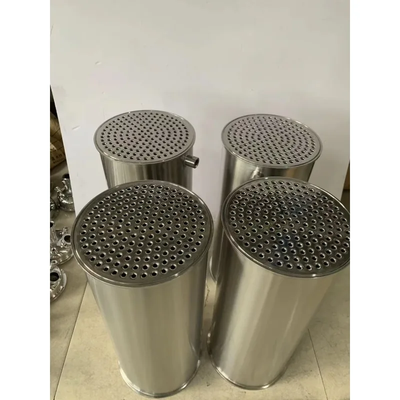 Stainless steel sanitary grade three-clip spool food pharmaceutical grade corrosion-resistant spool