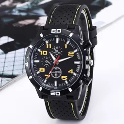 Fashion Trend Men's Watch Personality Creativity Quartz Watches Student Silicone Casual Watch Boyfriend Gift Relogio Masculino