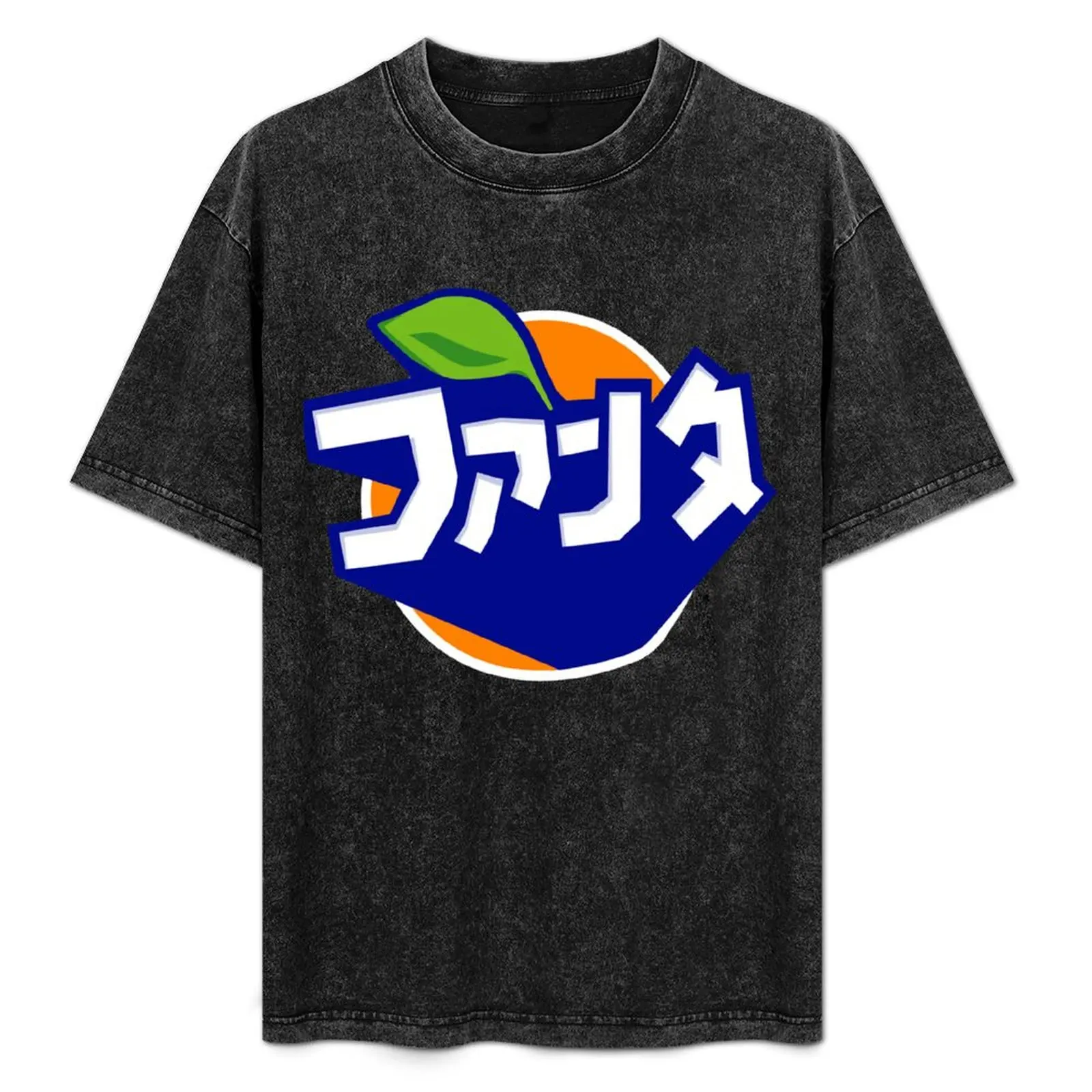 

Japanese Fanta logo T-Shirt Basic Short Sleeve T-Shirt for Men