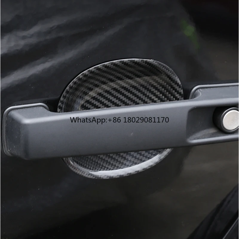 Carbon Fiber Door Bowl For Mercedes Benz G63 Carbon Accessories AMG G500 G550 Brabus G65 W464 W463A 4x4 Exterior Supplies