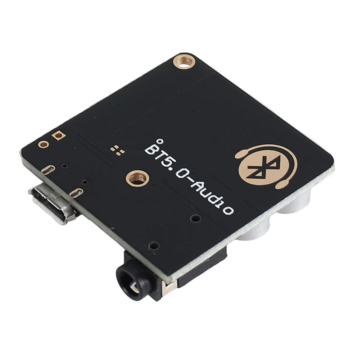 A72Z BT5.0 Audio MP3 Bluetooth Audio Decoder Board Lossless Car Speaker Audio Amplifier Board DIY Audio Receiver Black