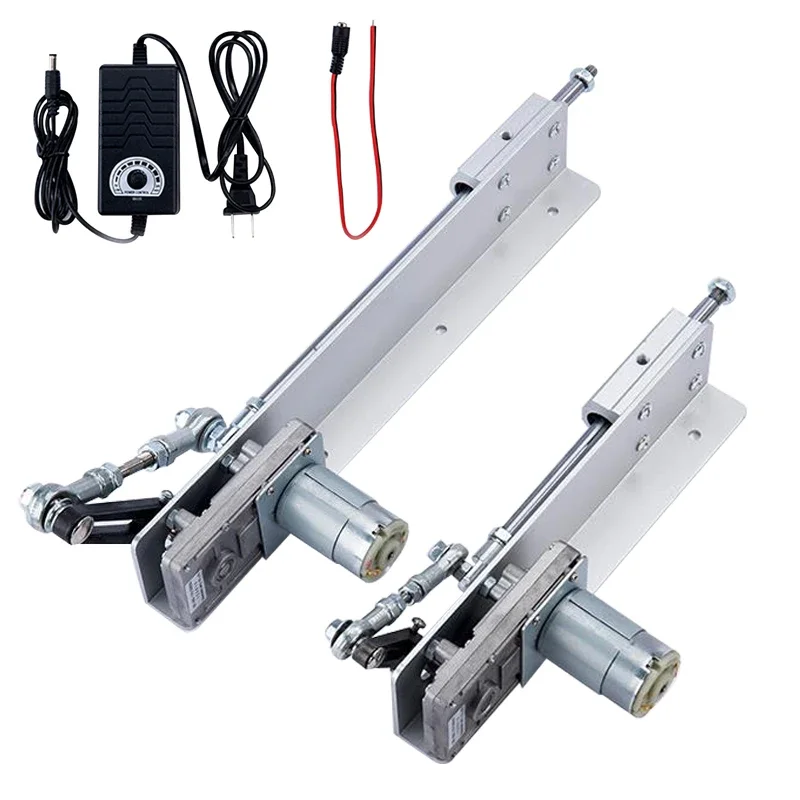 

24V DC 3-16cm Reciprocating Linear Actuator Speed Regulation Adaptor Telescopic Rocker Actuator Stroke Motor Kit