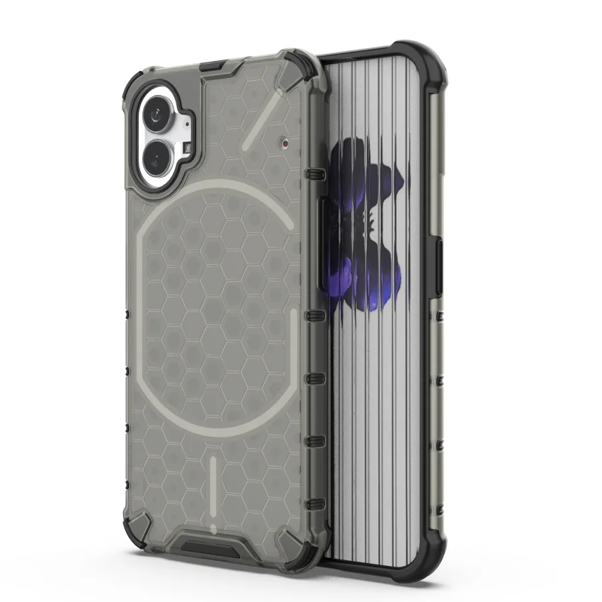 For Nothing Phone 2 Hard CAase,Honeycomb Series Shockproof Rugger Armor Hybrid Hard Case For Nothing Phone 1