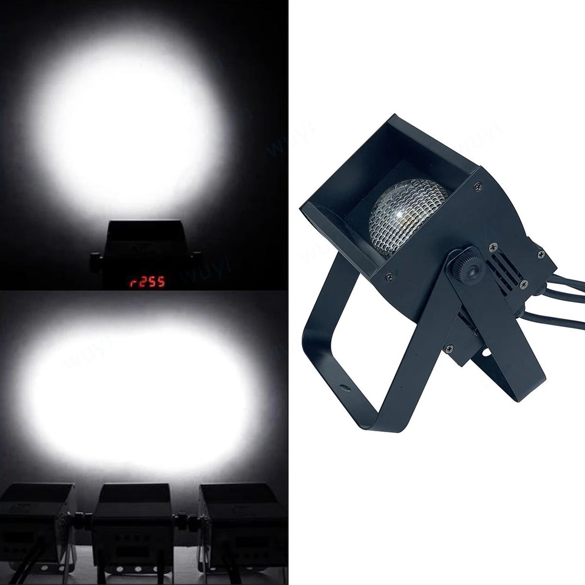 60w COB Warm Cool White Led Blinder Audience Par Light for Stage Effect with Aluminum Housing