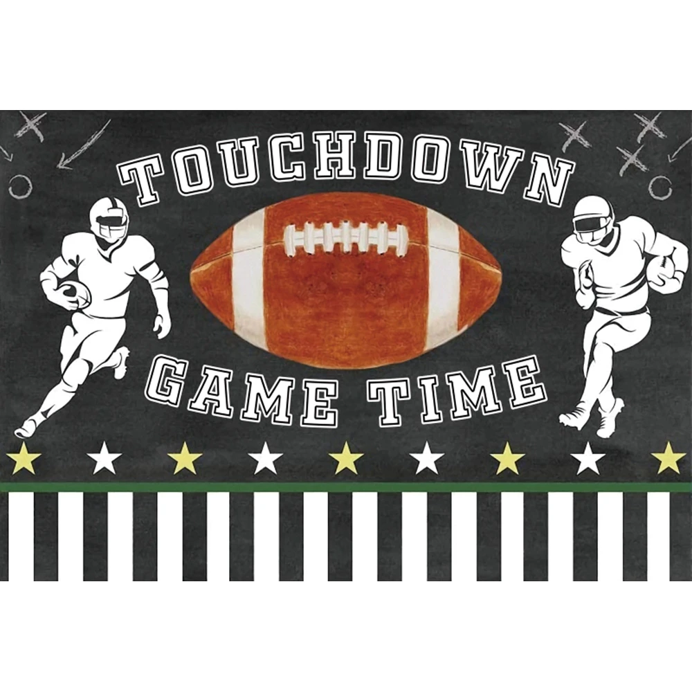 خلفية الصبي الرجبي لمس ، كرة القدم الأمريكية ديكور الحفلات الرياضية ، خلفيات التصوير الفوتوغرافي ، صور فوتوغرافية الدعائم