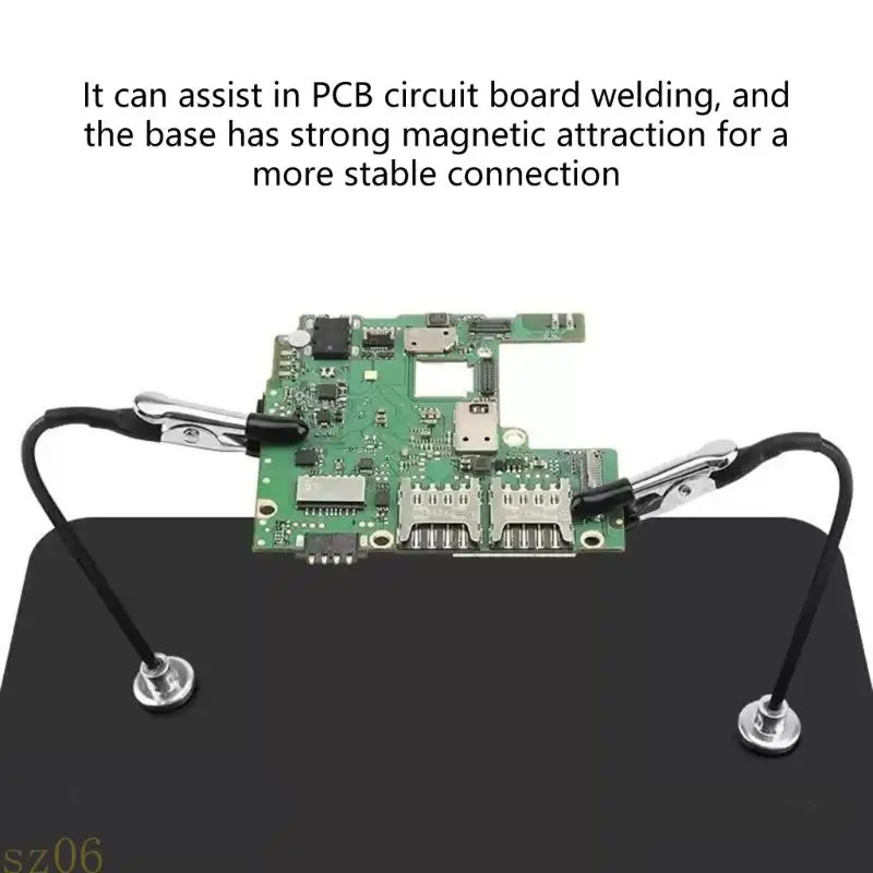 

Q2Q4 Эргономичные паяльные рабочие станции с держателями печатных плат, твердое магнитное основание, гибкий позиционирующий для