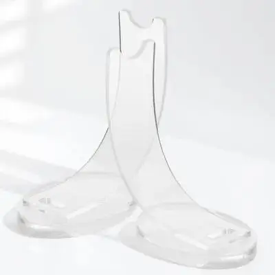 

2pcs Acrylic Display Stand Pen Rack Black Storage Holder for Makeup Brushes Eyebrow Pencils Markers Nail Brushes Pen Display