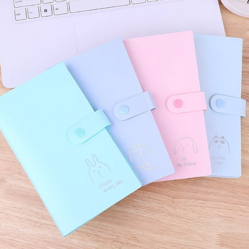 Snap Button 3 Inch Photo Album Kpop Idol Photocard Storage Book Instax Picture Holder Mini Card Display Case for Fans