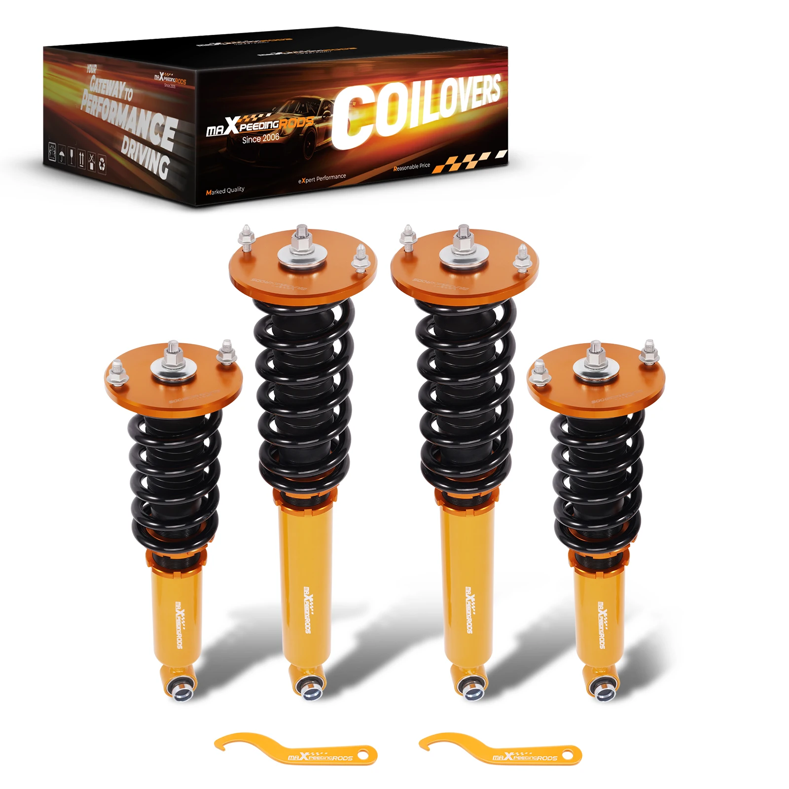 

Coilovers Suspension For Nissan Skyline R33 GTST GTS GTS25 RB20DE RB25DE RB25DET 1993-1998 Spring Shocks Struts