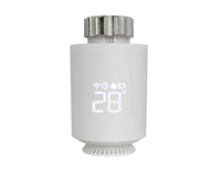 AVATTO Tuya ZigBee3.0 Smart Thermostat Radiator Actuator TRV Thermostatic Valve Controller Works With Alexa Google Home Alice