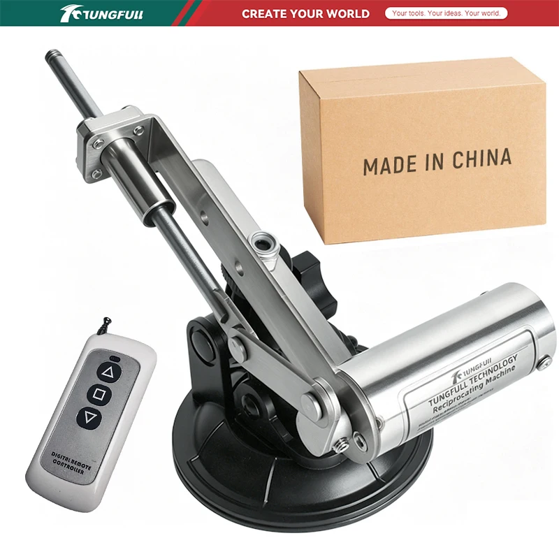 tungfull-kit-de-actuador-lineal-telescopico-de-45mm-de-carrera-motor-de-movimiento-reciproco-de-24v-maquina-de-empuje-con-control-remoto