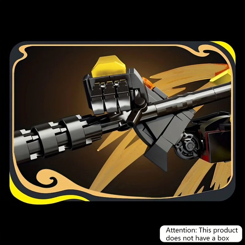 Black Myth Wukong Mech Model Klocki Konstrukcyjne DIY Destiny Man Armor Robot Zestaw Ozdobne Elementy Dekoracyjne Cegły Zabawki dla Dorosłych i Dzieci