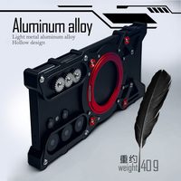 Magnetic Aluminum Metal Rimless Bumper 360 Degree Rotation Stand Case For For Infinix Note 50 Pro Plus Infinix Note 50X 50S