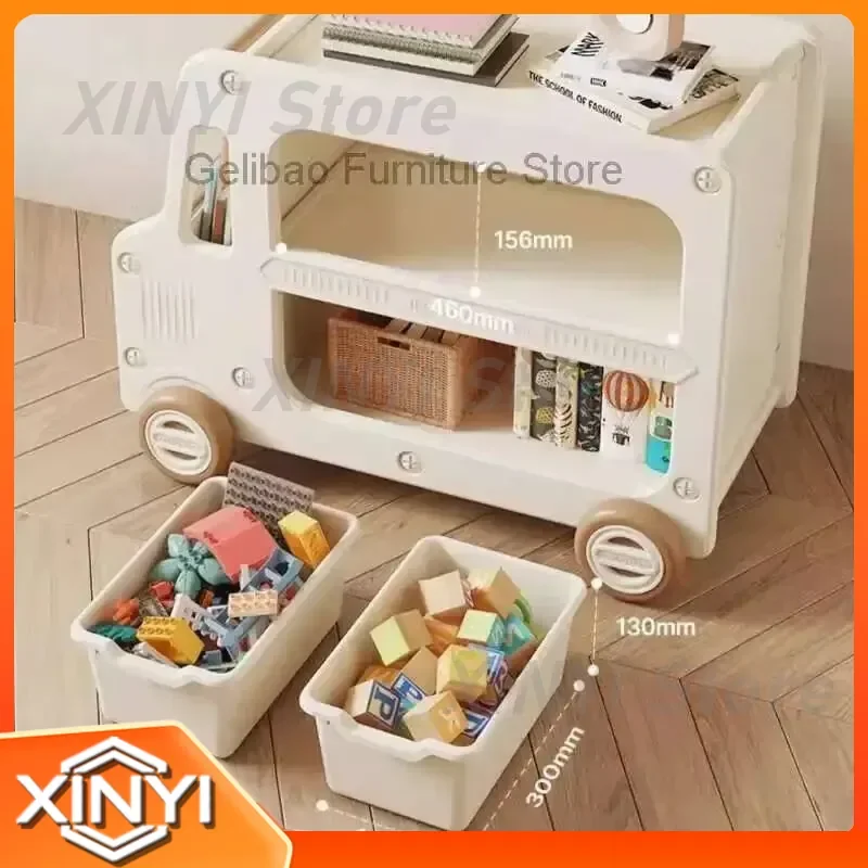 Montessori Bookshelf for Children Bookcase Shelves for Library Nursery Kids Accessories Kinder Regal Cabinets Shelf