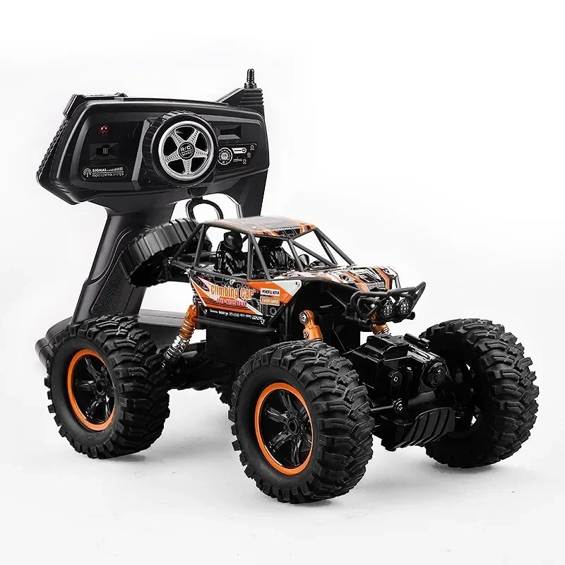 perfect gift set:1:14 alloy bigfoot 4x4 rc car,2.4G remote control car,climbing off-road rc drift car,electric car for kids toys