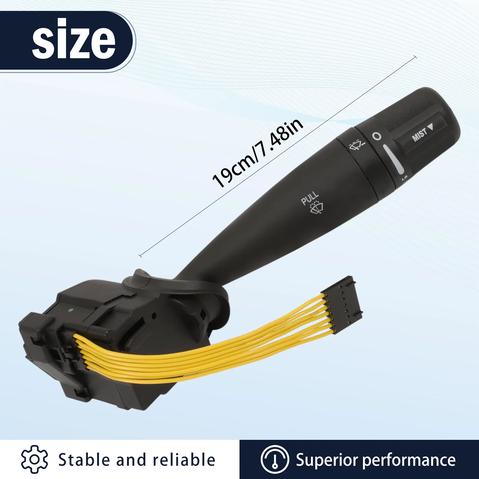 

Выключатель стеклоочистителя и омывателя в сборе для Jeep Wrangler 2007-2016, Dodge Avenger 2008-2014, Chrysler Sebring 2007-2010 гг.