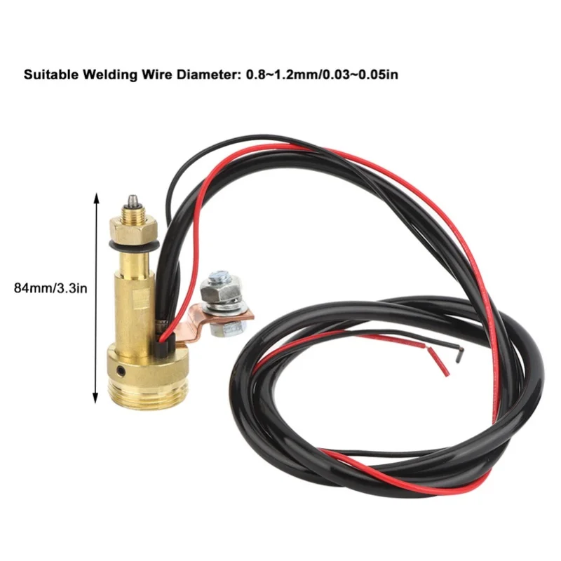 MIG溶接パネルソケットユーロ中央コネクターアダプタートーチ変換キット