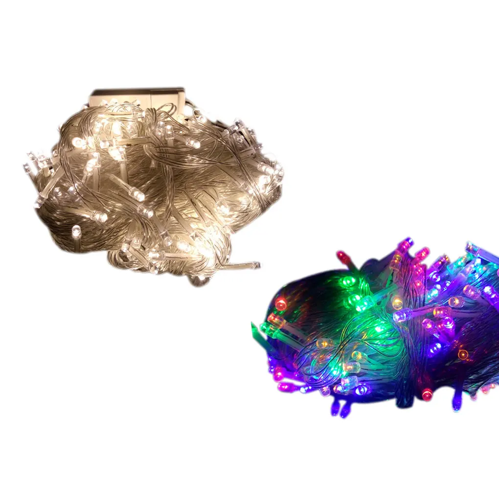 Yellow Easy To Install LED Garland String Light For Party Decor Versatile Decoration Waterproof