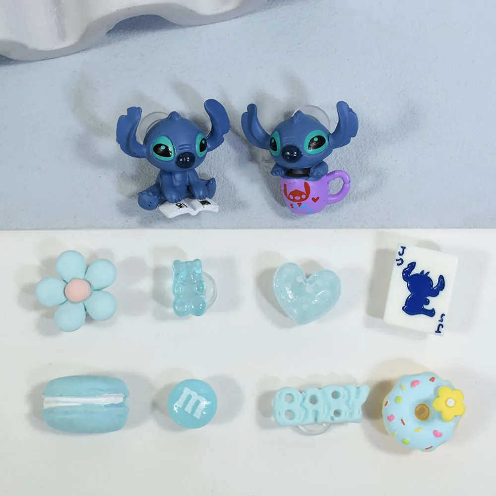 Обувные шармы MINISO Stitch DIY украшения для обуви аксессуары для сумки Bogg Сланцы Сандалии сабо детские подарки