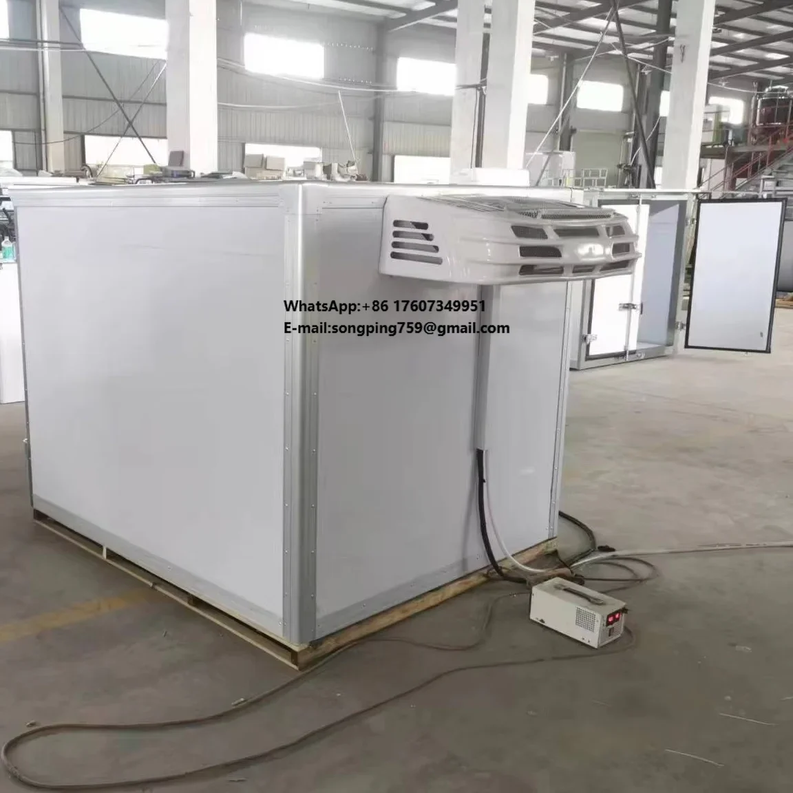 60 Volts Parking Refrigeration Conditioning 12 Volt Cars and Trucks DC Air Conditioner