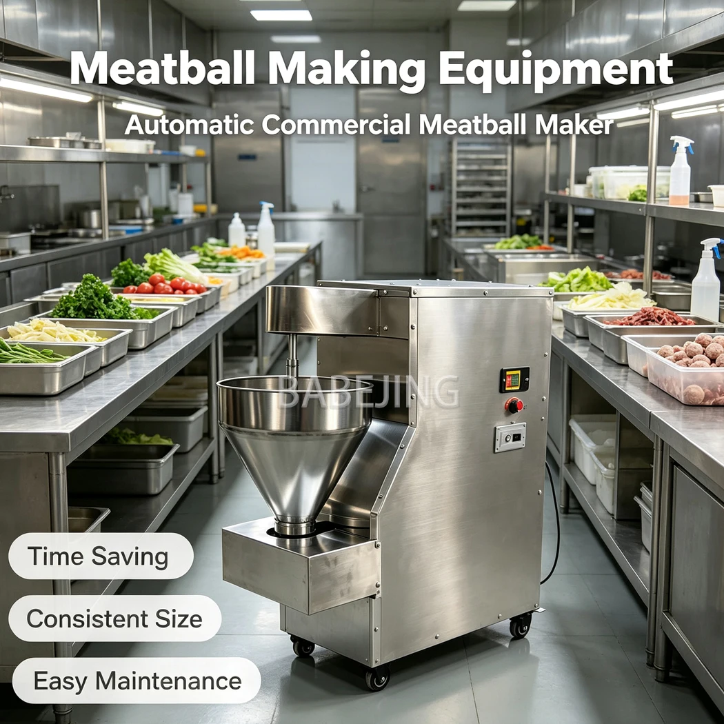 Minced Meat Processing Machine Commercial Meatball Former For Food Factory Bulk Production Work
