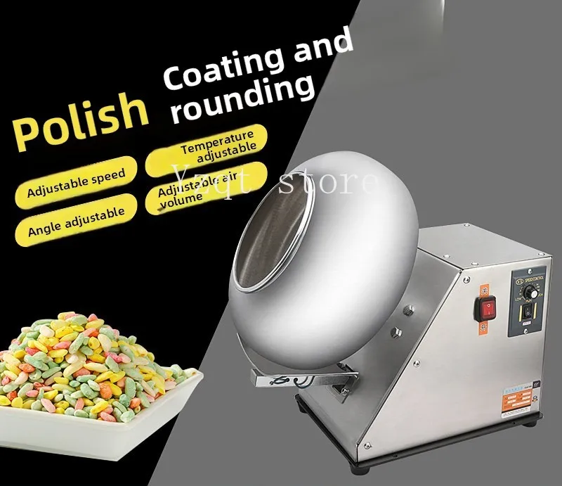 Traditional Chinese Medicine Pill Polishing Machine Mini Small Commercial Fully Automatic Traditional Chinese  Tablet Coating