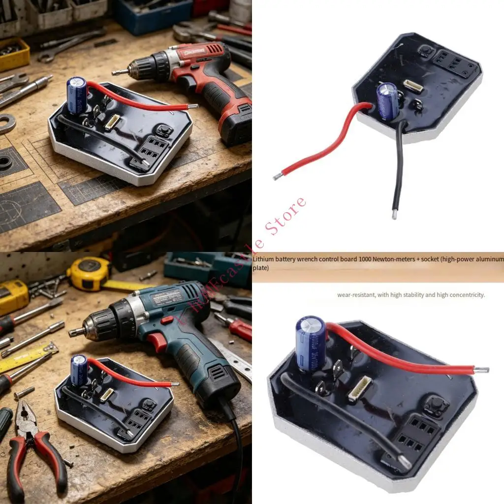 63HF High Strengths Brushless Controller Board For Electric Wrench, Wrench Controller With Electric Torque Adjustment Systems