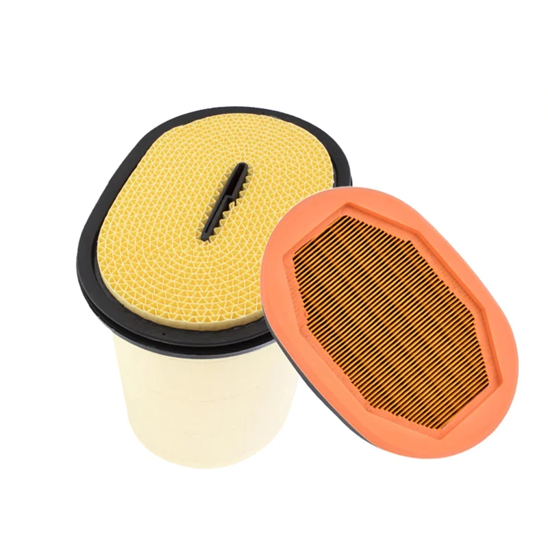

2X The Air Filter 2277448 2277449 227-7448 227-7449 252-5001 252-5002 2525001 2525002 P608766 P785965 For CAT 345D 420D