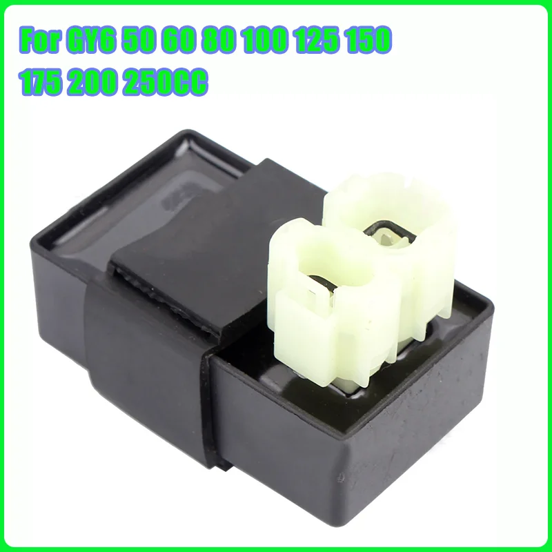 

12 В 6-контактный блок зажигания переменного тока CDI для двигателя GY6 50 60 80 100 125 150 175 200 250CC, универсальный скутер, ATV, багги, картинг, мотоцикл