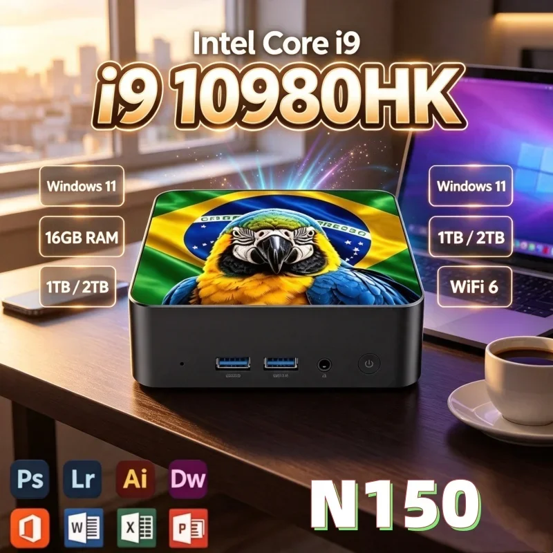 インテル-i9-10980hk-n150-windows-11-brパターン-ミニpc-16gb-ram-1tb-2tb-ssd-wifi6-bt52-4k-hd-多用途に設定可能なゲーミングpc