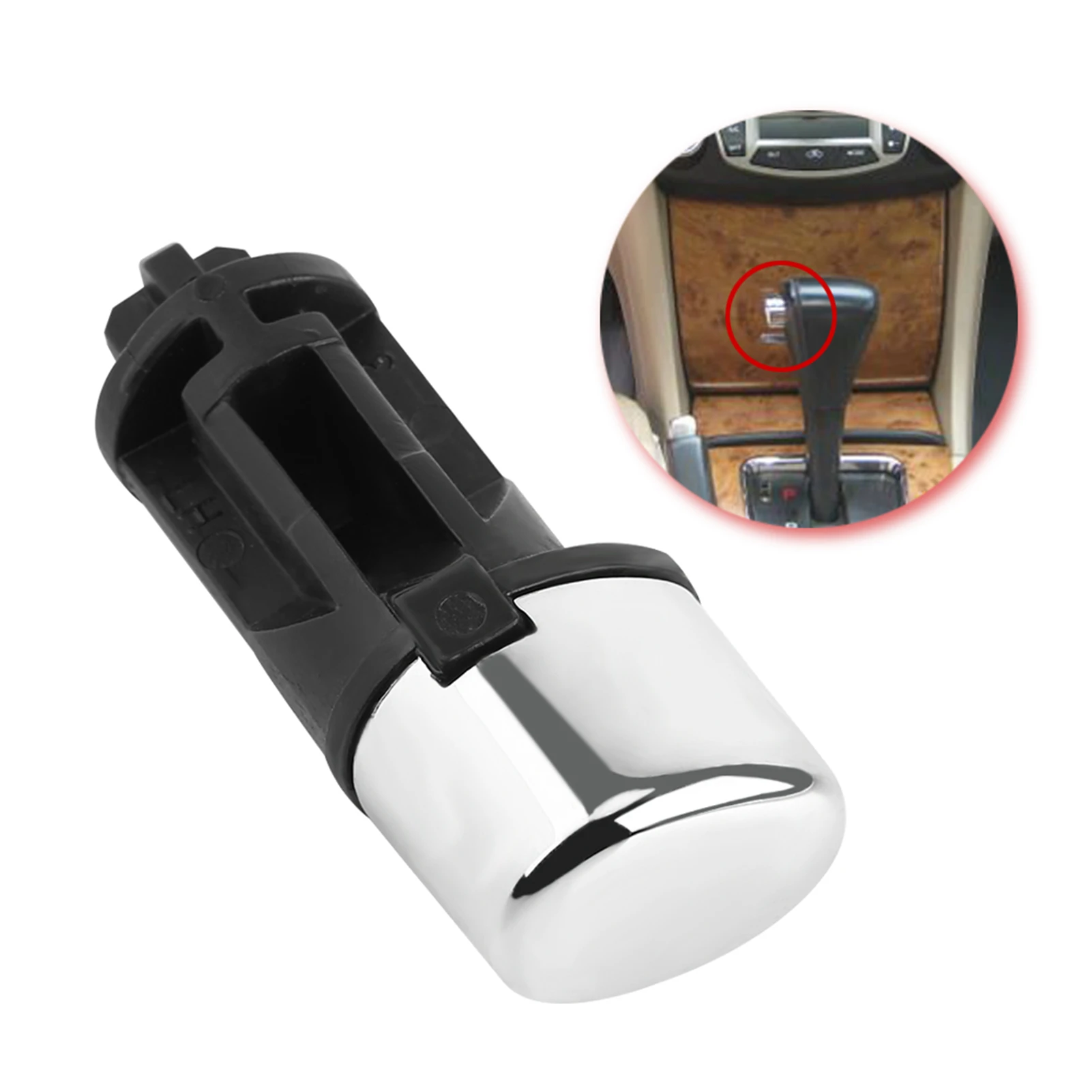 1PC New Shift Knob Shifter Shift Knob Button Repair Kit for Honda Accord 1998-2002 Automatic Cars