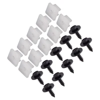 Juego de tornillos de parachoques para Toyota Camry Corolla 4runner Avalon C-HR, juego de 25 tuercas, guardabarros, revestimiento debajo de la cubierta, embellecedor, 90189-06193